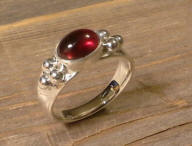 Garnet  Ring