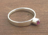 Pink Tourmaline Ring